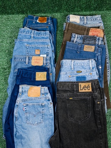 Jeans vintage lotto 12 - jeans,