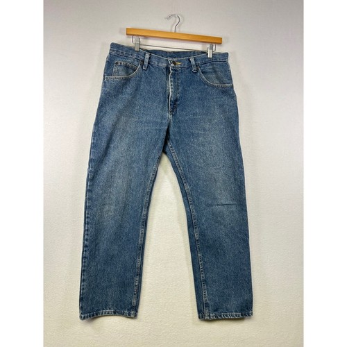 Wrangler jeans uomo blu denim - wrangler,