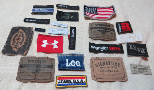 Lotto toppe miste - di, wrangler