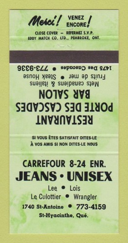 Copertina matchbook - copertina,