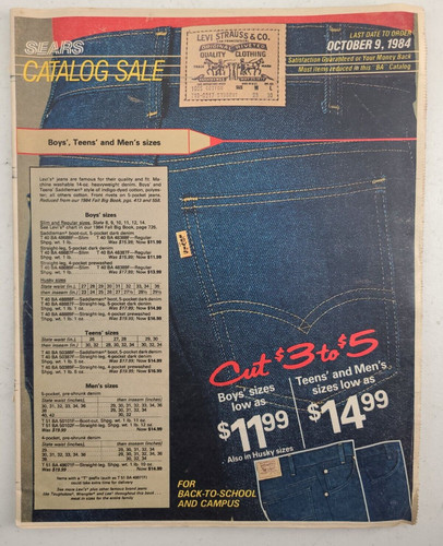 Sears catalog sale october - catalog,